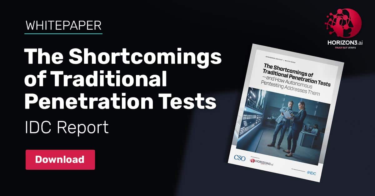 IDC Report Whitepaper: The Shortcomings of Traditional Penetration Tests
