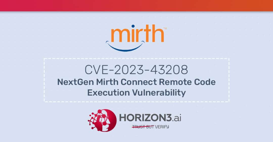 Mirth Code Writeup for CVE-2023-43208: NextGen Mirth Connect Pre-Auth RCE ...