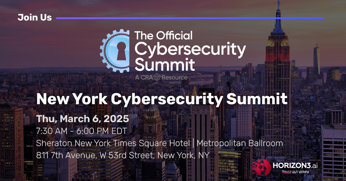 New York Cybersecurity Summit Horizon3.ai